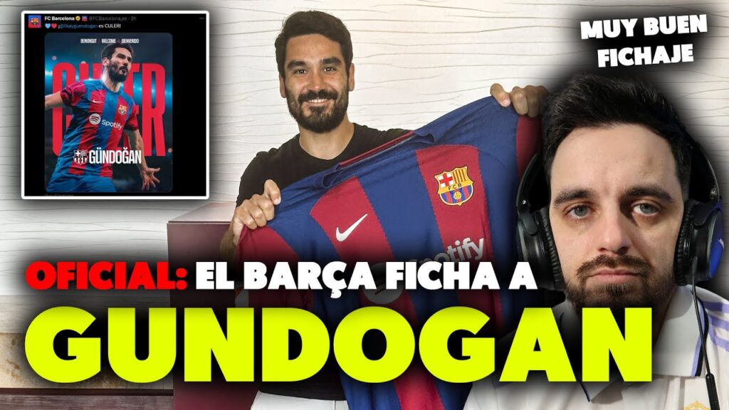 🚨OFICIAL: EL BARÇA FICHA a GUNDOGAN · ES UN CRACK y SERÁ el PIVOTE del BARÇA · Todos los detalles