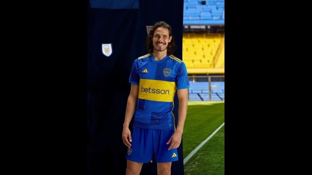Nueva camiseta de #boca  EDINSON CAVANI  POTATO PATCH V13.1 I PS3 I en desarrollo esta versión