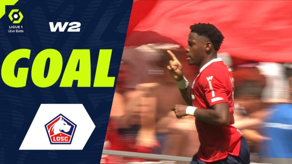 Goal Jonathan Christian DAVID (66' - LOSC) LOSC LILLE - FC NANTES (2-0) 23/24