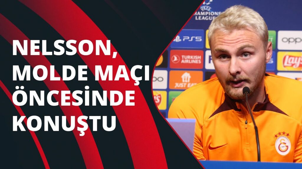 Victor Nelsson, Molde maçı öncesinde konuştu: Amacımız Şampiyonlar Ligi'nde gruplara kalmak