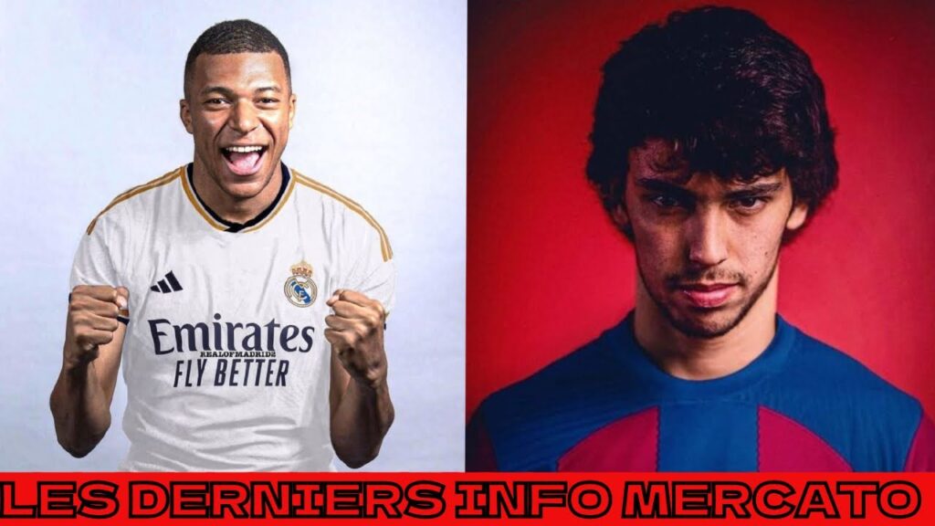 Mercato fc barcelone echange ansu fati joao felix le real madrid recale mbappe