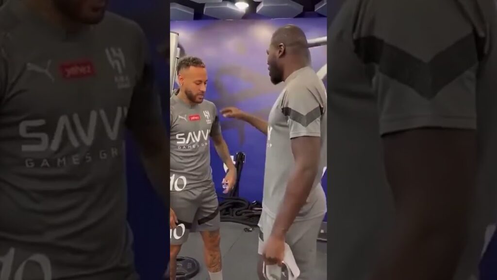 Retrouvaille kalidou Coulibaly 🇸🇳& Neymar🇧🇷🥰⚽️