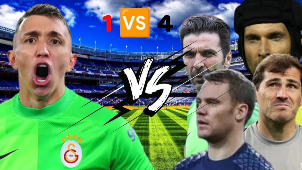 MUSLERA VS 4 EFSANE KALECİ (NEUER, BUFFON, CASILLAS, PETR CECH) 🔥