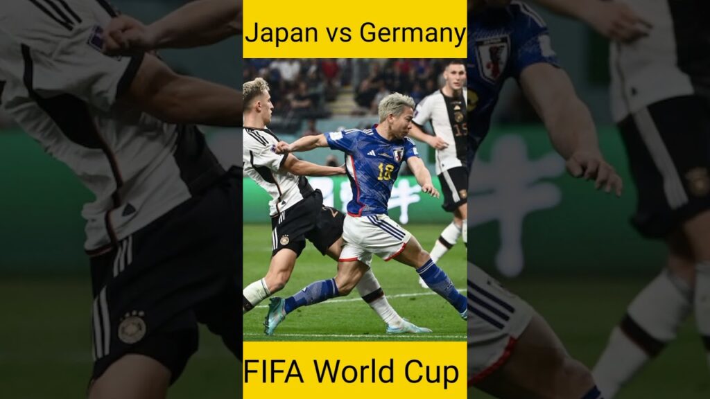 Japan vs Germany 🔥🔥 #shorts #fifaworldcup #shuichigonda