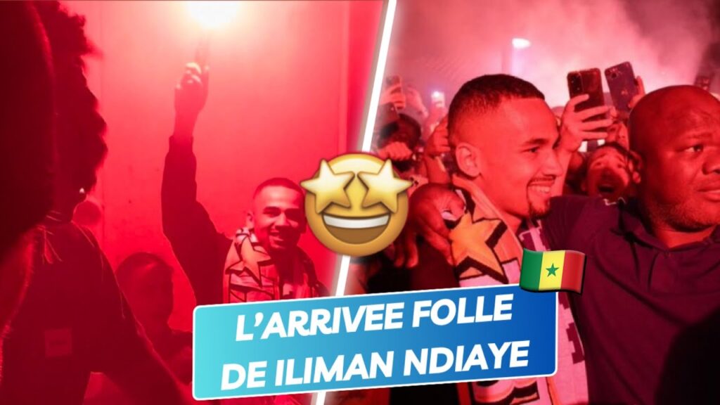 🇸🇳 L’arrivée FOLLE de Iliman Ndiaye à Marseille 💙