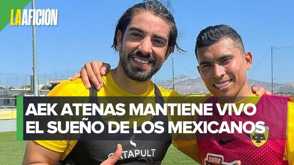 Orbelín Pineda y Rodolfo Pizarro se acercan a Champions League con el AEK Atenas