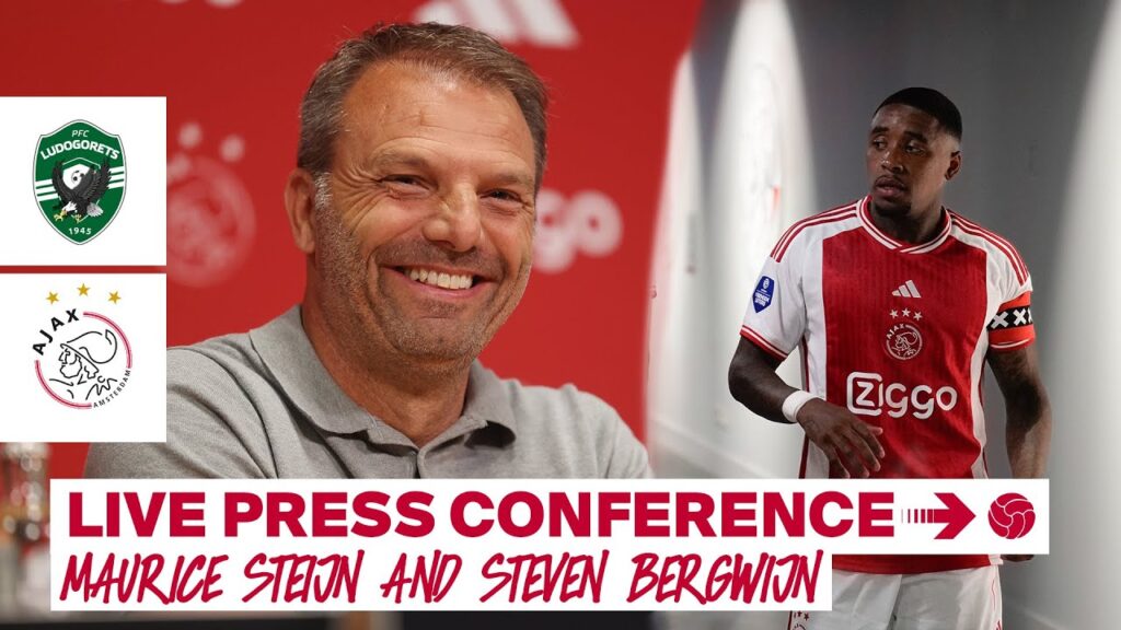 🎙️  LIVE 17:30 | Persconferentie Maurice Steijn & Steven Bergwijn in aanloop naar Ludogorets - Ajax