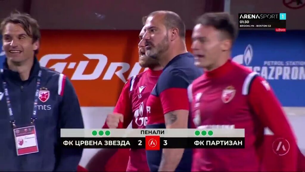 FINALE KUPA SRBIJE 2020/21: Penal serija pripala crveno-belima / 25.05.2021.