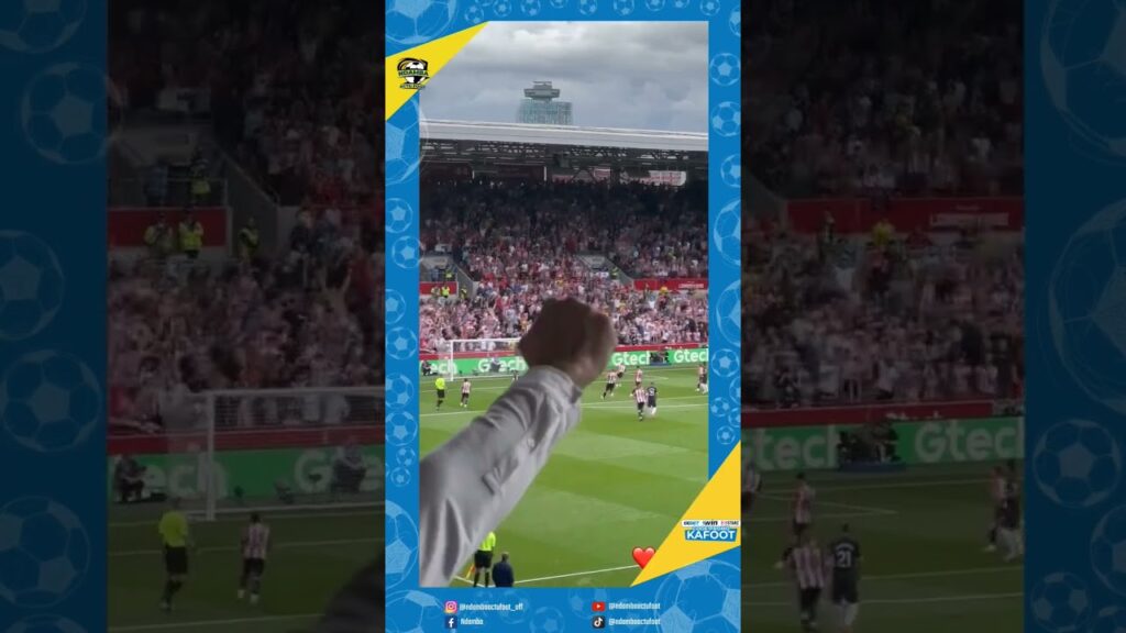 Le but de Bryan Mbeumo hier  sur penalty pour brentford.