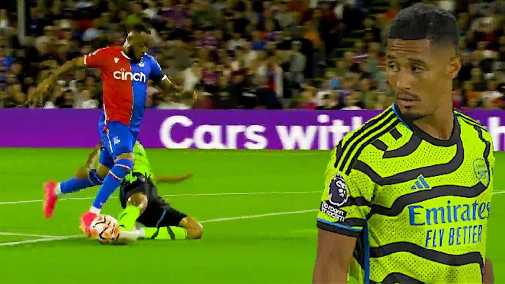 William Saliba Was Beast vs Crystal Palace !