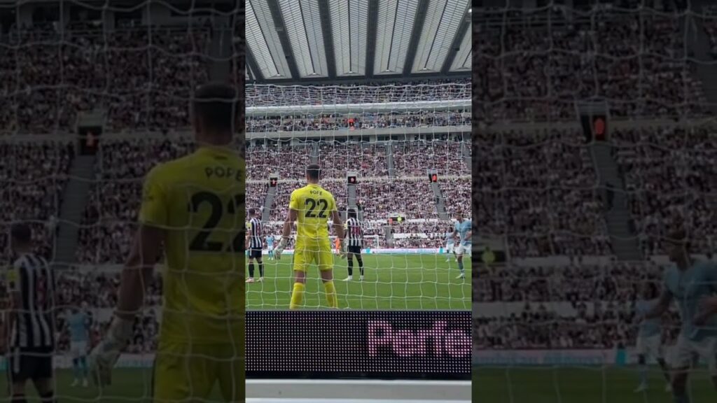 Nick pope save. V Man City. 22-23 season