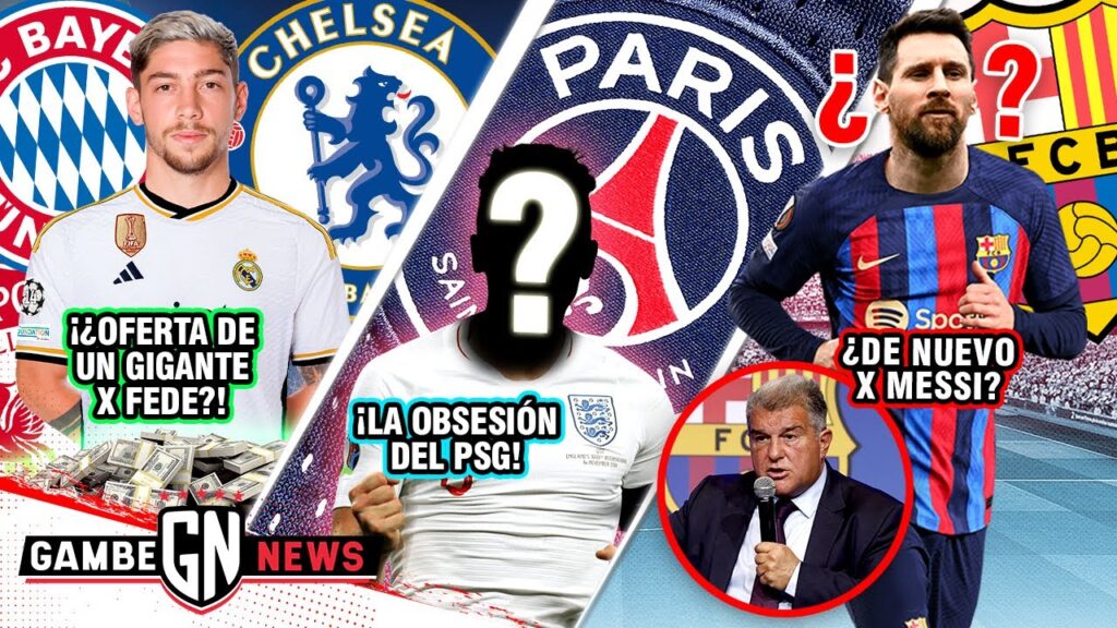 ¡LOCA OFERTA DE UN GRANDE X VALVERDE!😱|PSG se AFERRA X SÚPER DELANTERO😮|¿BARÇA CONTRAATACA x MESSI?🤔