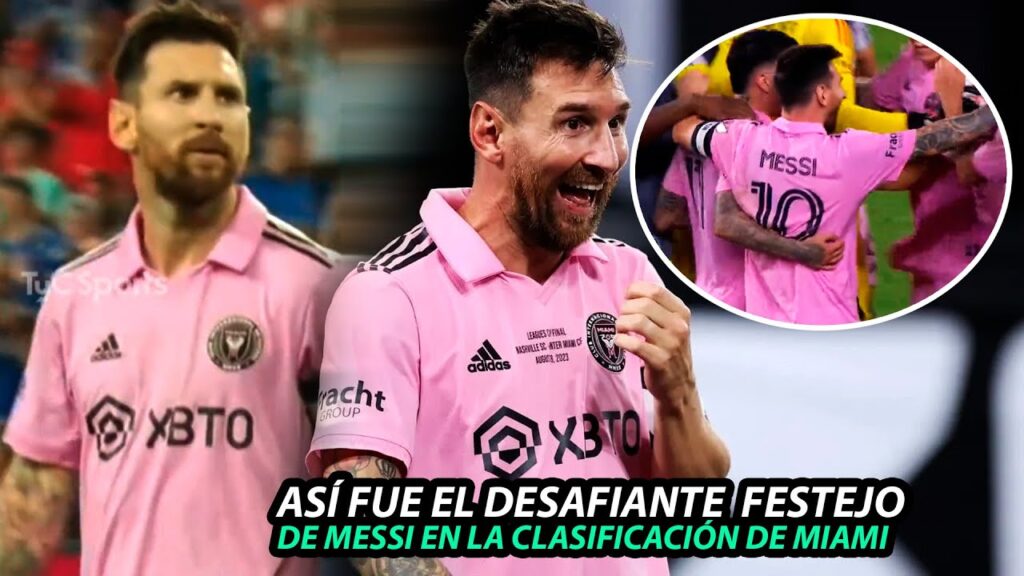 Así FUE el DESAFIANTE FESTEJO de MESSI contra la AFICIÓN RIVAL, INTER MIAMI a OTRA FINAL COPERA