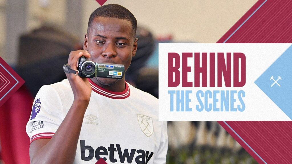 "Kiss The Camera" 😘 | West Ham Media Day With Kurt Zouma | Behind The Scenes Access