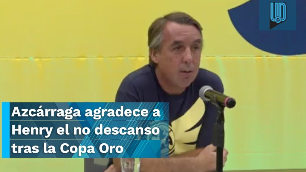 🚨🦅 Emilio Azcárraga agradece a Henry Martín el no descanso tras la Copa Oro 🚨🦅