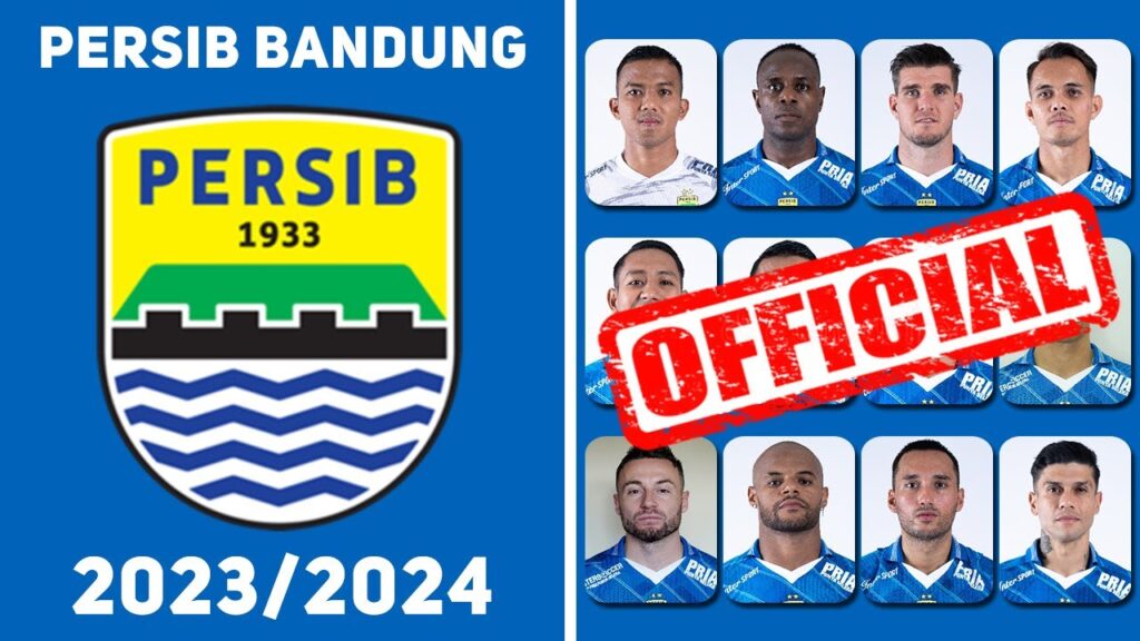 RESMI! DAFTAR PEMAIN PERSIB BANDUNG LIGA 1 2023/2024