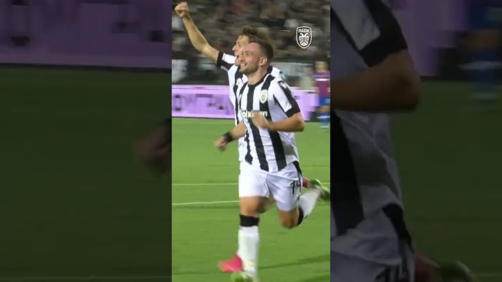 ⚫️⚪️ Το γκολ του Ζίβκοβιτς κόντρα στην Χάιντουκ που έβαλε φωτιά στην Τούμπα! 🔥