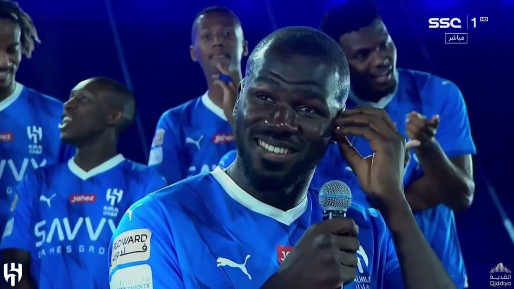 Kalidou Koulibaly's Warm Welcome to Al-Hilal FC🇸🇦🔥