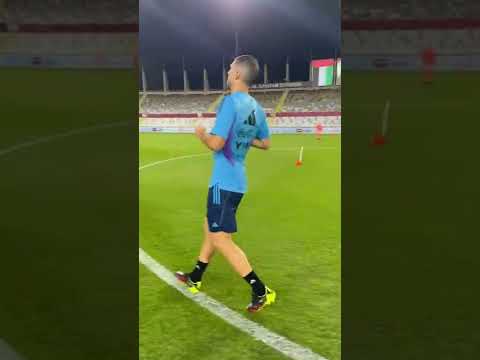 ARRANCÓ LA #SELECCIÓN 🤩 #Rodríguez, #Pezzella y #Armani tuvieron su primer entrenamiento en #Qatar