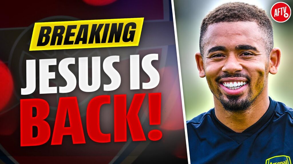 BREAKING: Gabriel Jesus Is Back In Training!