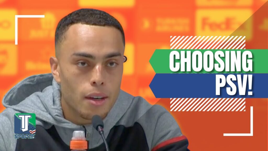 Sergiño Dest EXPLAINS why he DECIDED to play for PSV after FC Barcelona