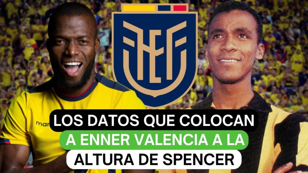 Los datos que colocan a Enner Valencia a la altura de Spencer Los datos que colocan a Enner Valencia a la altura de Spencer
