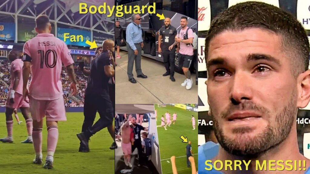 😱 Big threat to De Paul: Messi's has new personal bodyguard! #messi #barcelona #leomessi #highlights