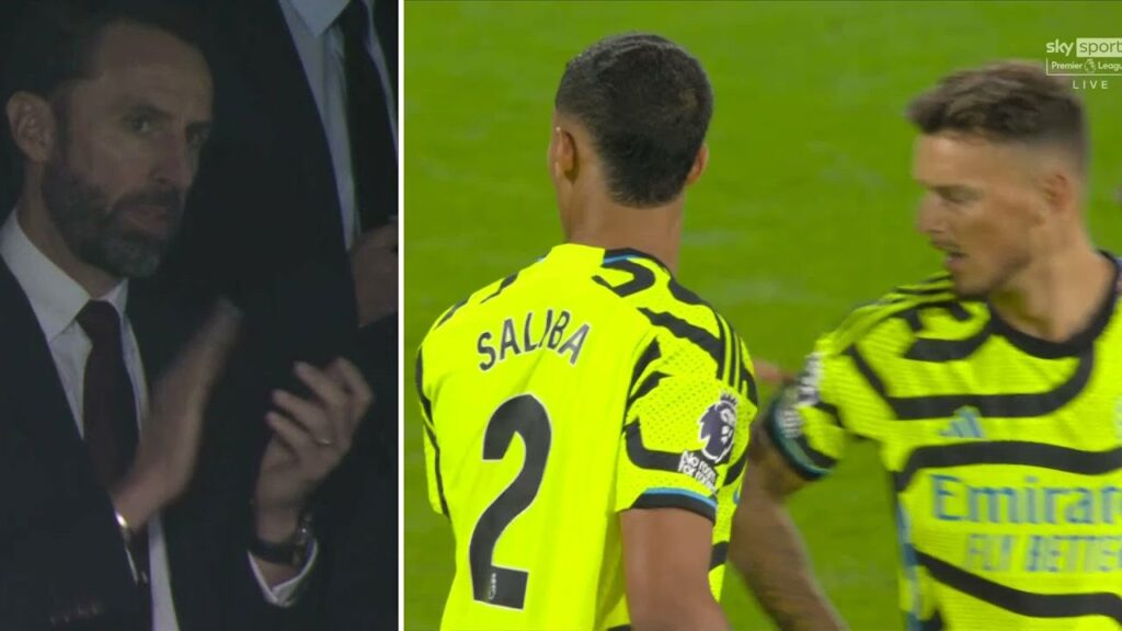 William Saliba & Ben White Impressed Gareth Southgate!