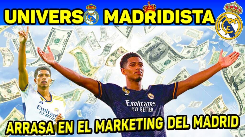 Bellingham El nuevo ídolo merengue dispara las ventas y arrasa en el marketing del Real Madrid