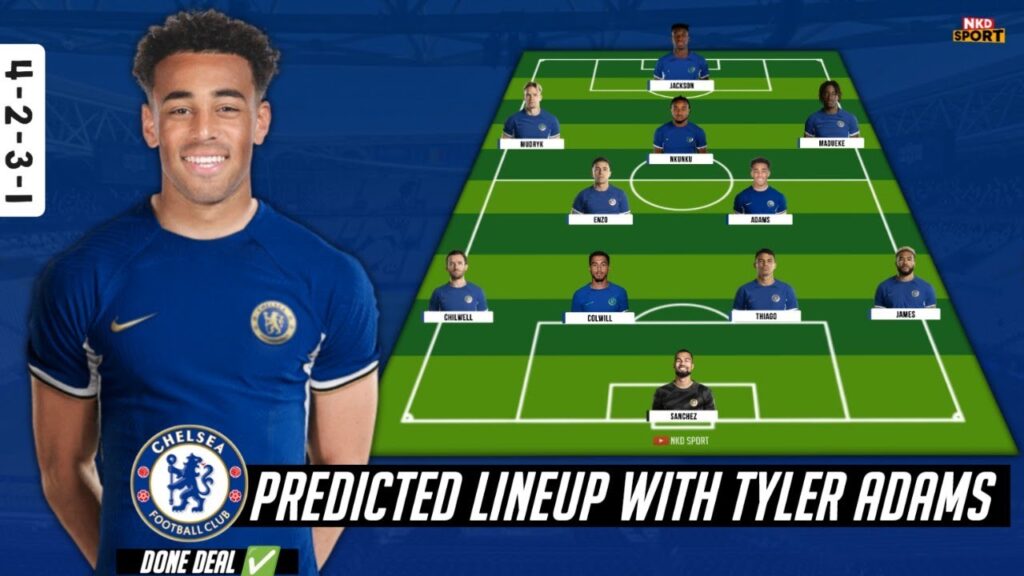 Chelsea Predicted Lineup Next Season with Transfer Tyler Adams