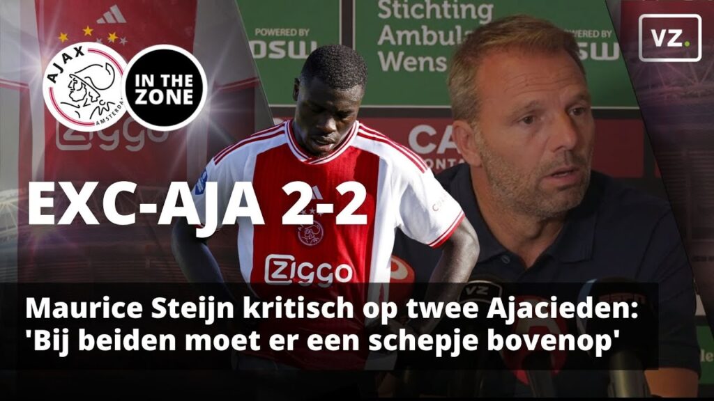Steijn kritisch op twee Ajacieden: 'Bij beiden moet er een schepje bovenop'
