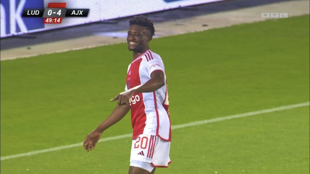 MOHAMMED KUDUS HATTRICK | LUDOGORETS VS AJAX (1-4) HIGHLIGHTS | EUROPA LEAGUE QUALIFIERS