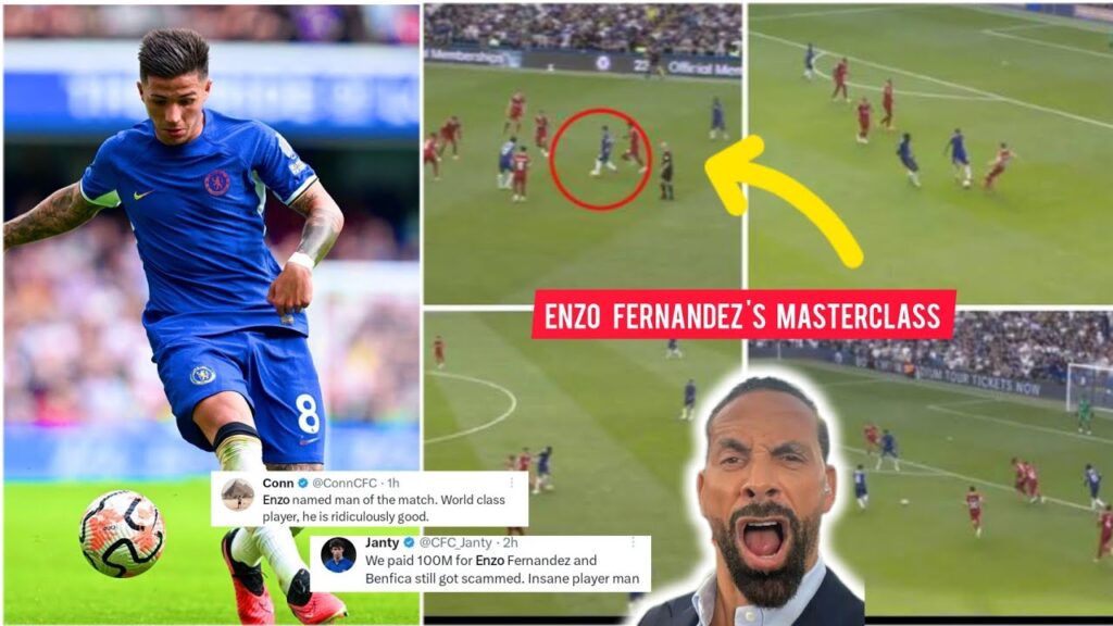 VIRAL ! 🔥 FOOTBALL PLAYERS REACT TO ENZO FERNANDEZ’S MASTERCLASS MAGICAL PERFORMANCE VS LIVERPOOL VIRAL ! 🔥 FOOTBALL PLAYERS REACT TO ENZO FERNANDEZ'S MASTERCLASS MAGICAL PERFORMANCE VS LIVERPOOL