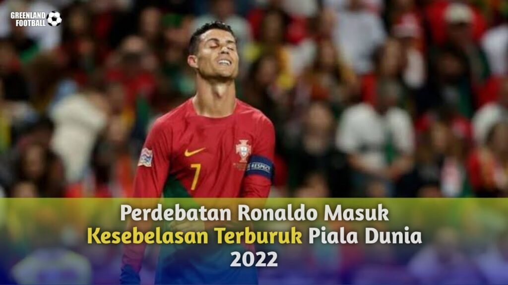 Perdebatan Ronaldo Masuk Kesebelasan Terburuk Piala Dunia 2022