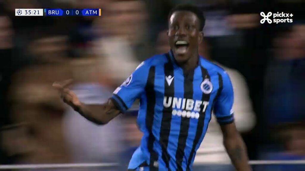 Champions League 04/10/2022 / Goal Sowah against Atletico