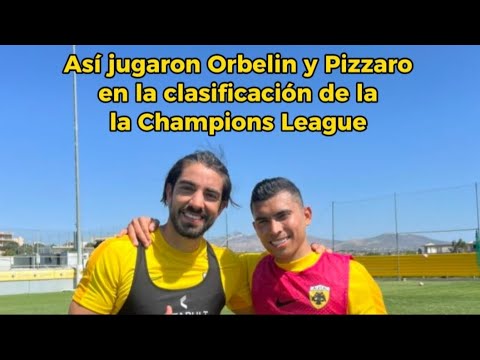 Así jugaron Orbelin y Pizzaro en la Champions League 🇲🇽❤️
