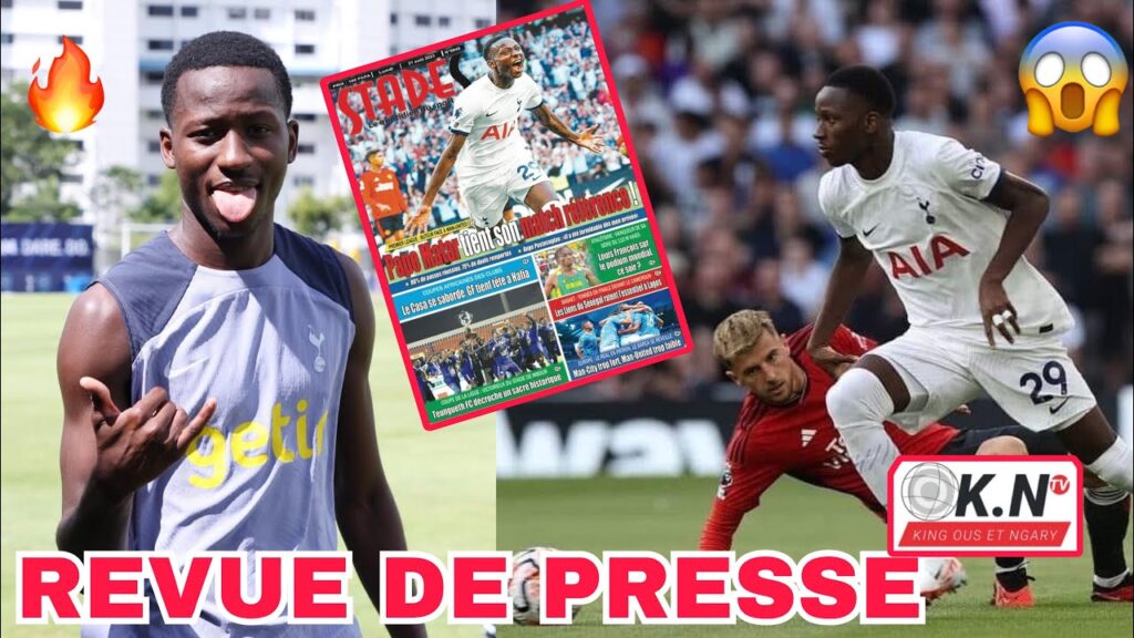 📰: PAPE MATAR SARR a eu son match référence face a Manchester United : Le Barça a patienté face a C