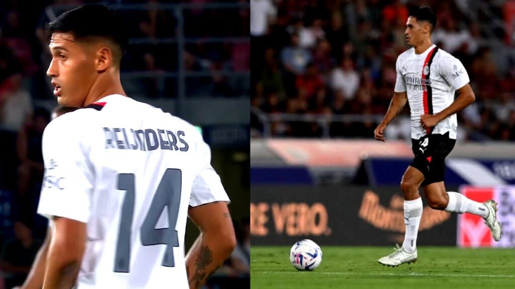 Tijjani Reijnders vs Bologna | SERIE A DEBUT | All Touches & Assist to Giroud!