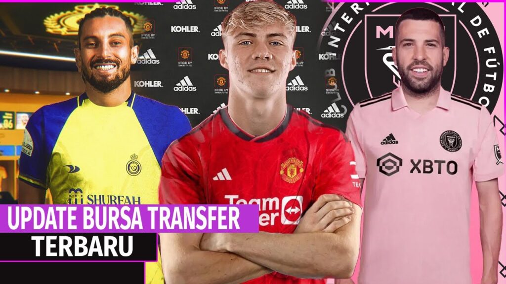 Rasmus Hojlund Setuju Pindah ke MU🔥Alex Telles RESMI Gabung AL Nassr💥Jordi Alba Ke Inter Miami