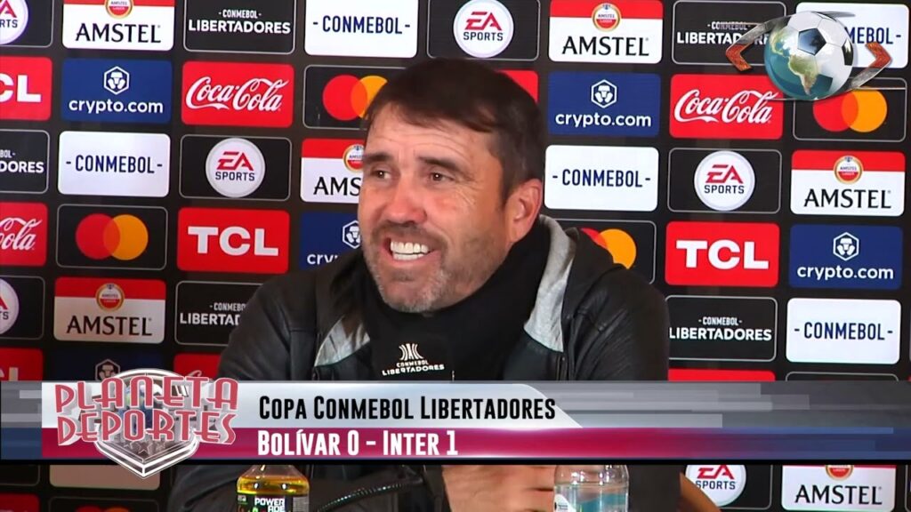 BOLIVAR 0 - INTER 1...CONFERENCIA DE PRENSA INTER EDUARDO COUDET Y SERGIO ROCHET.