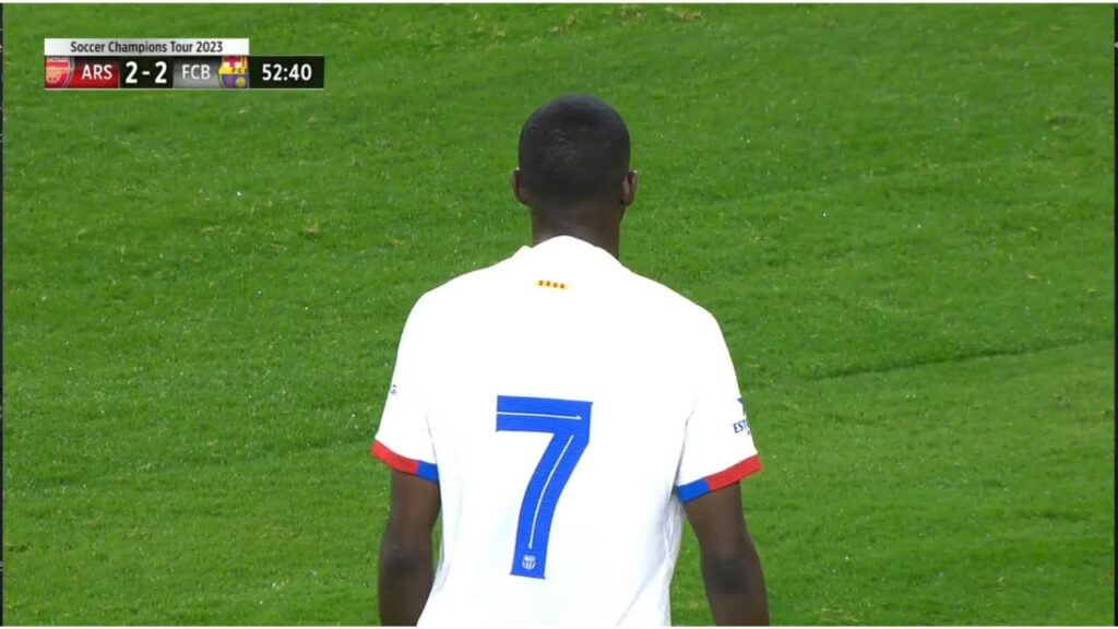 Ousmane Dembele's first match of the preseason | 2023