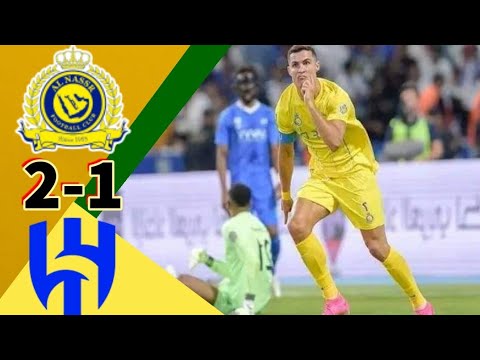 Al Nassr vs Al al hilal 9-0 Ronaldo All Goals