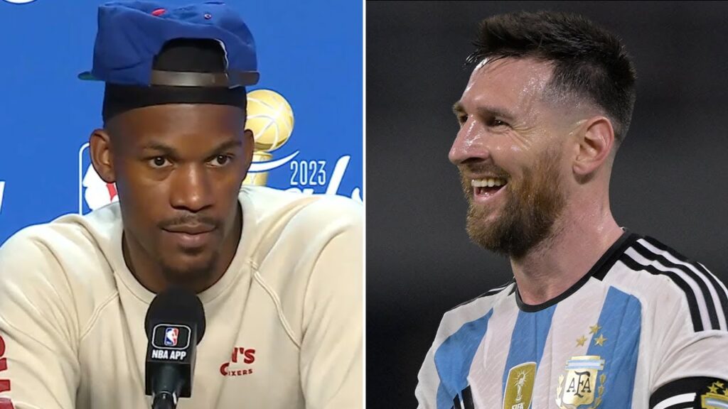 Jimmy Butler & Kyle Lowry React to Lionel Messi Joining Inter Miami Jimmy Butler & Kyle Lowry React to Lionel Messi Joining Inter Miami