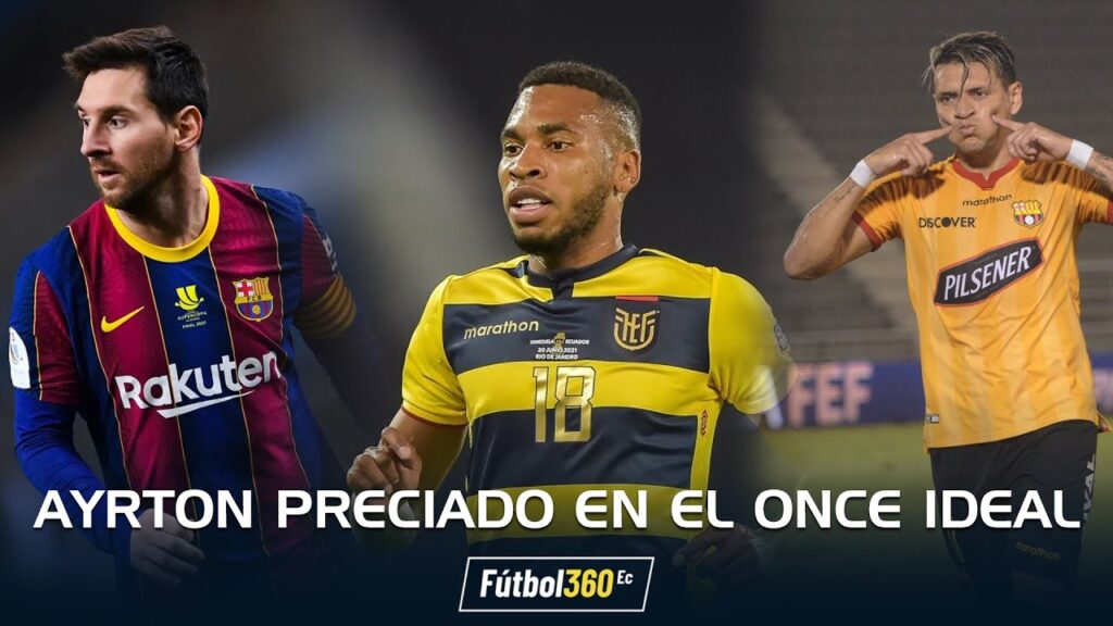 AYRTON PRECIADO EN EL ONCE IDEAL DE LA COPA AMÉRICA| BARCELONA MULTADO