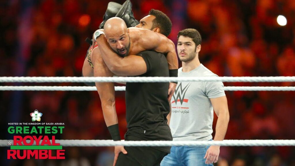 Saudi Arabian WWE prospects take out the Daivari brothers: Greatest Royal Rumble (WWE Network)