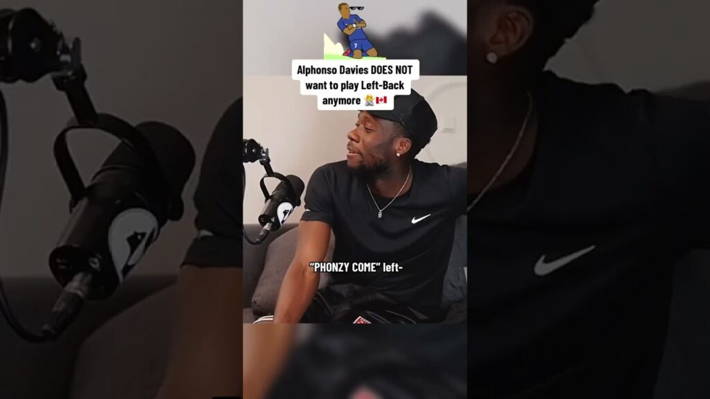 Alphonso Davies DOES NOT want to play LB anymore, prefers Left-Wing.⚡️#alphonsodavies