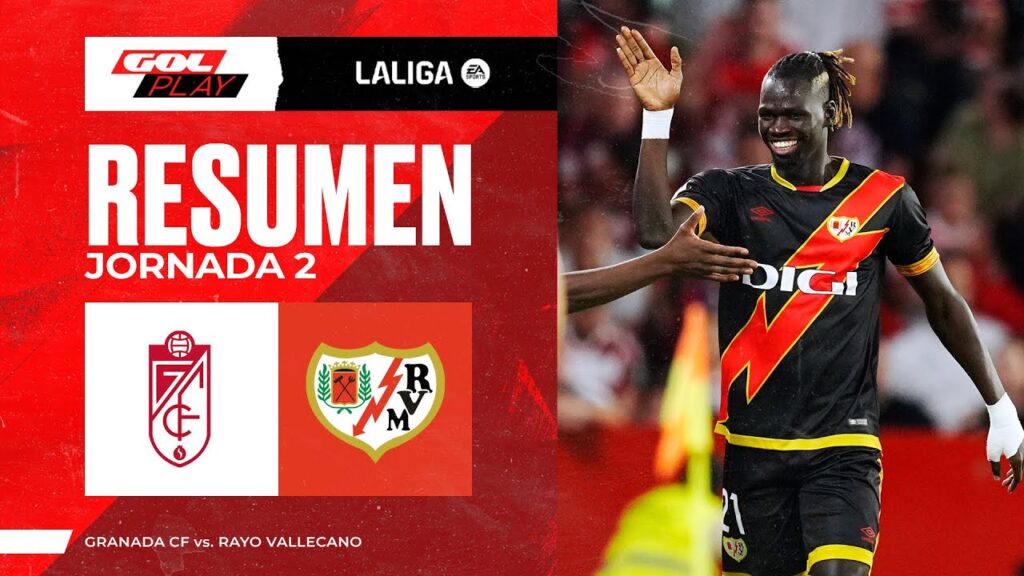 RESUMEN GRANADA CF 0-2 RAYO VALLECANO
