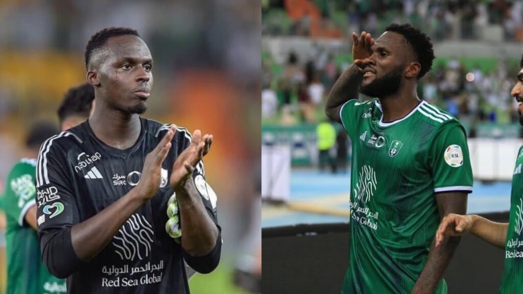 Regardez le magnifique passe de edouard mendy a Késsie