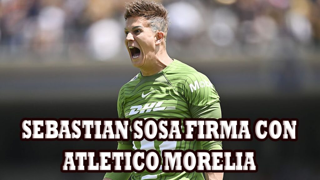 Sebastian Sosa Firma Con El Atletico Morelia De La Liga De Expansion Procedente De Pumas