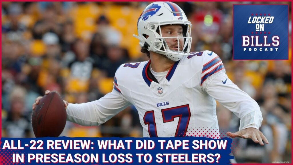 All-22 Review: What led to pressure on Josh Allen in Buffalo Bills preseason loss to Steelers?